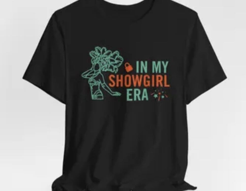 Gildan Soft Style In My Showgirl Era T-Shirt Woman’s Large New